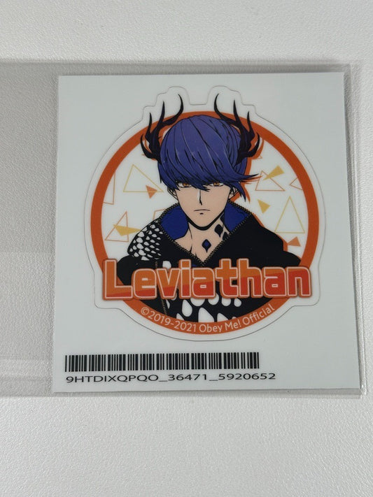 Obey Me! Marvelous Inc Circle Sticker Leviathan