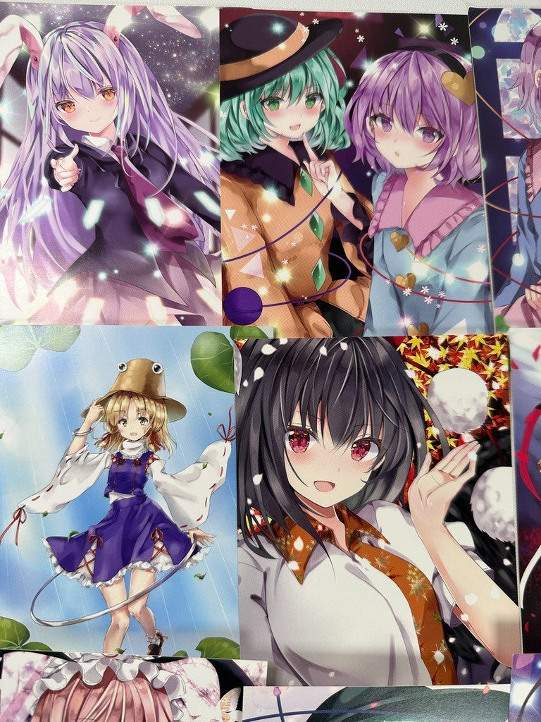 Touhou Project Postcard Set Remilia Reimu Wakasagi Hime Cirno