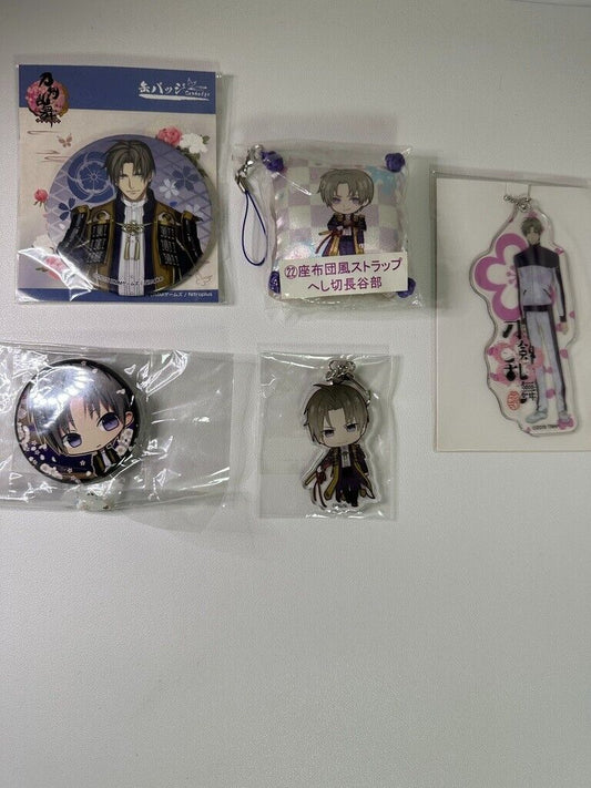 Touken Ranbu Online Heshikiri Hase Can Badge Pillow Charm Acrylic Keycain Set