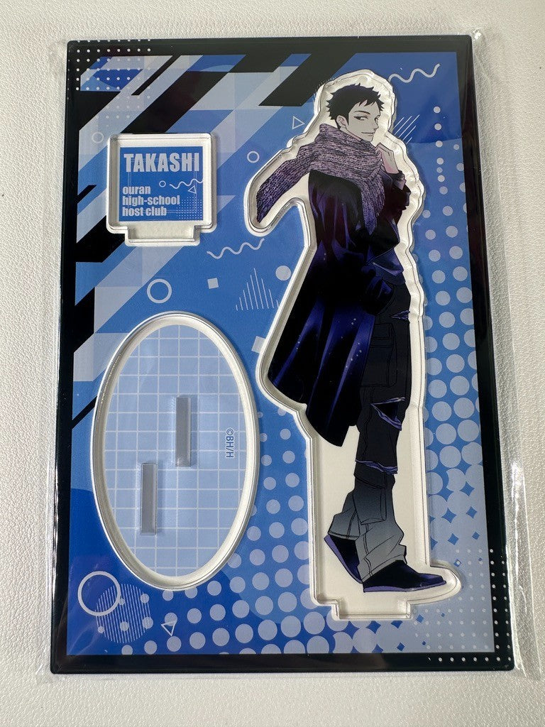 Ouran Highschool Host Club Cafe Collection Acrylic Stand Takashi Morinozuka