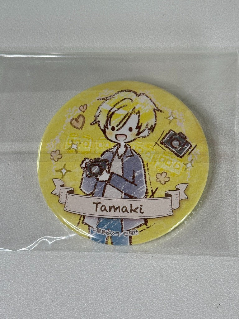 Ouran Highschool Host Club GraffArt Can Badge Tamaki