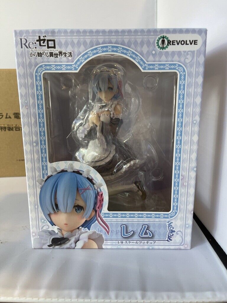 Re:Zero Starting Life in Another World Ram Rem 1/8 Figure Dengeki special set