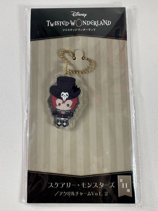 Twisted Wonderland Scary Dress Acrylic Charm Heartslabyul Riddle Rosehearts