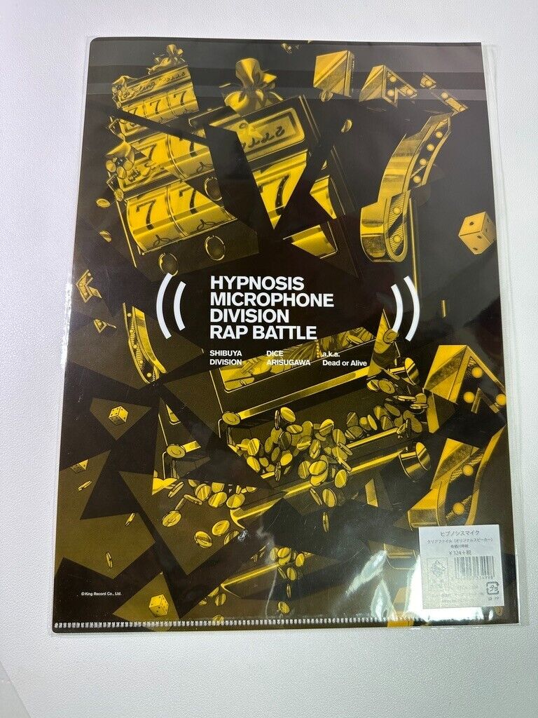 Hypnosis Mic Clear File Fling Posse Dice Arisugawa Dead or Alive