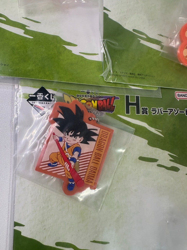 Dragon Ball Ichiban Kuji Daima Prize H Rubber Charm Set Goku
