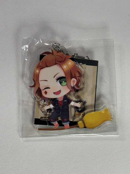 Twisted Wonderland Heartslabyul Cater Diamond Broom Acrylic Keyholder