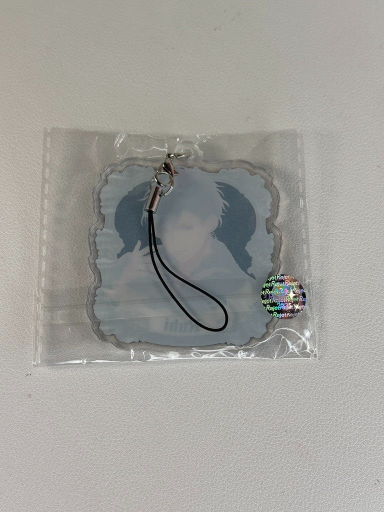Diabolik Lovers Heart Earring Acrylic Charm Ruki Mukami