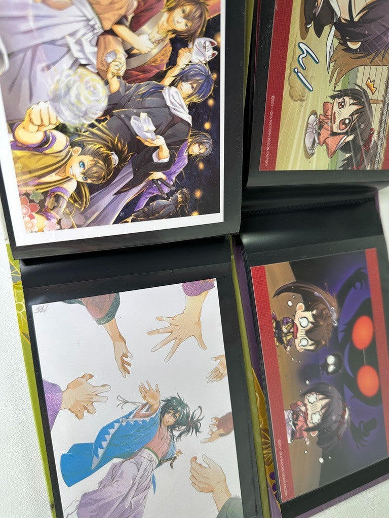 Hakuoki Otomate Album Postcard Set SSL Chikage Hajime Souji Toshizo