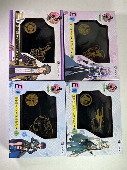 Touken Ranbu ONLINE E Prize Candy Dish W Sword Set 4