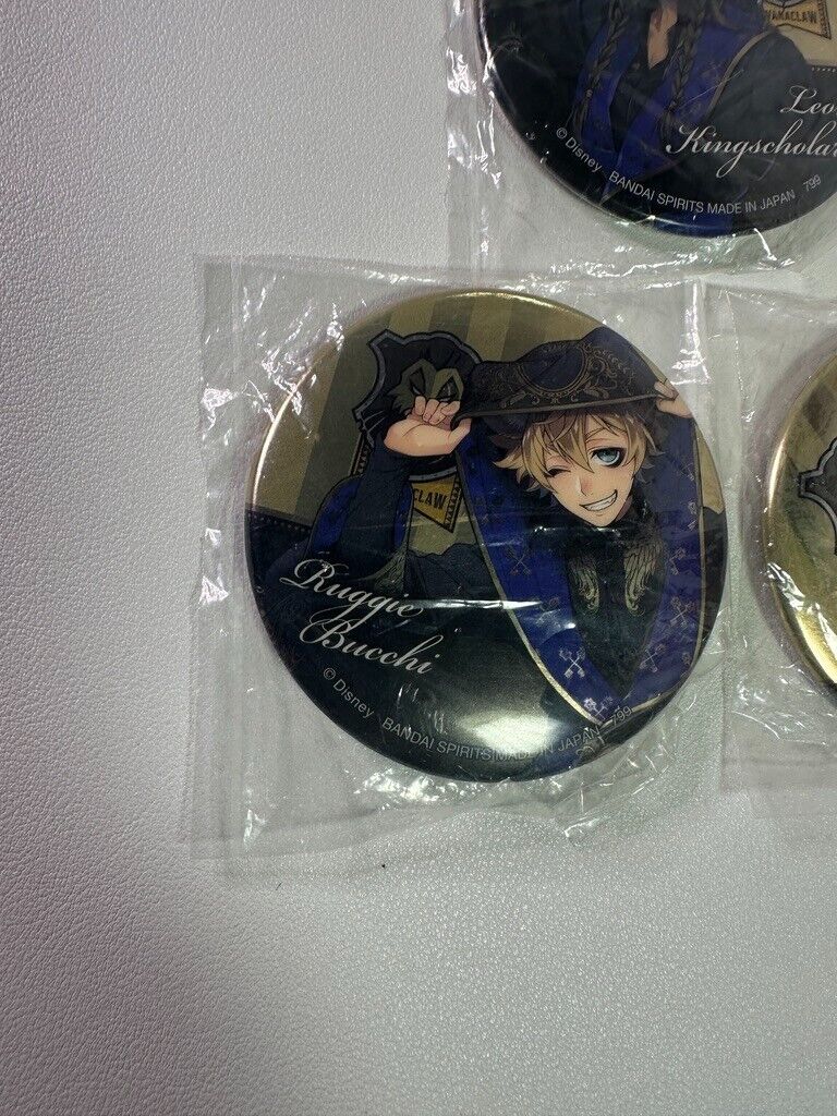 Twisted Wonderland Can Badge Set Savanaclaw Leona Jack Ruggie Ceremony