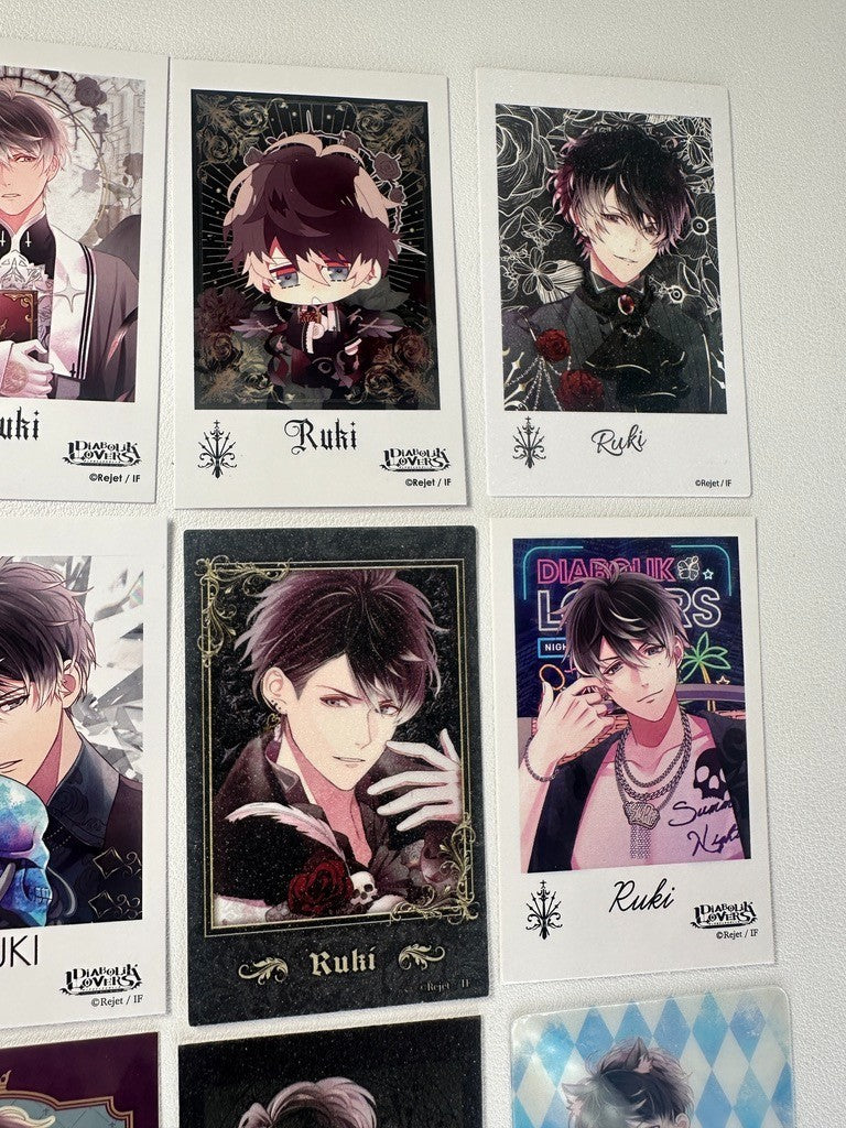 Diabolik Lovers Vampire Warrior Haunted Bridal Card Set Ruki Mukami