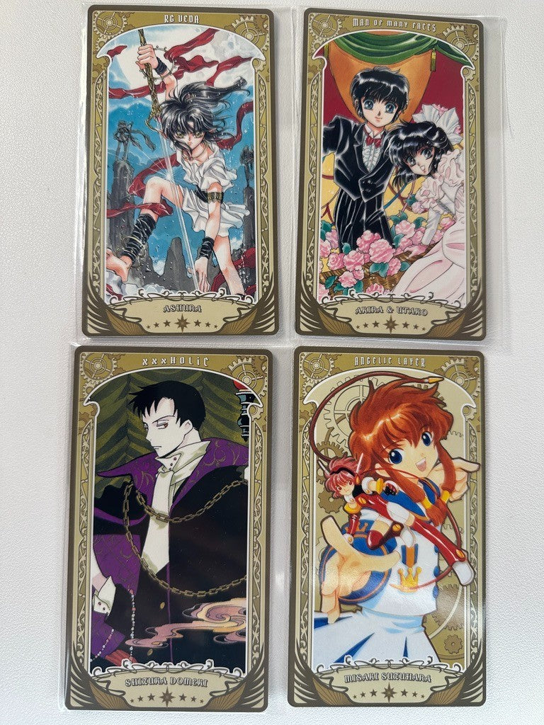 CLAMP Anime Card Set RG Vega Angelic Layer Man Many Faces XXXHolic