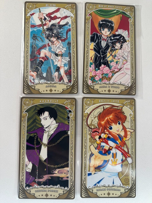 CLAMP Anime Card Set RG Vega Angelic Layer Man Many Faces XXXHolic