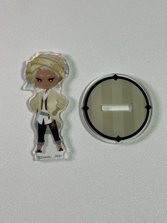 Twisted Wonderland Can Badge Scarabia Kalim AlAsim Chibi Acrylic Stand
