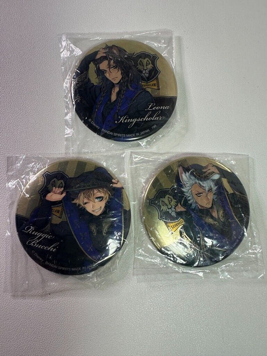 Twisted Wonderland Can Badge Set Savanaclaw Leona Jack Ruggie Ceremony