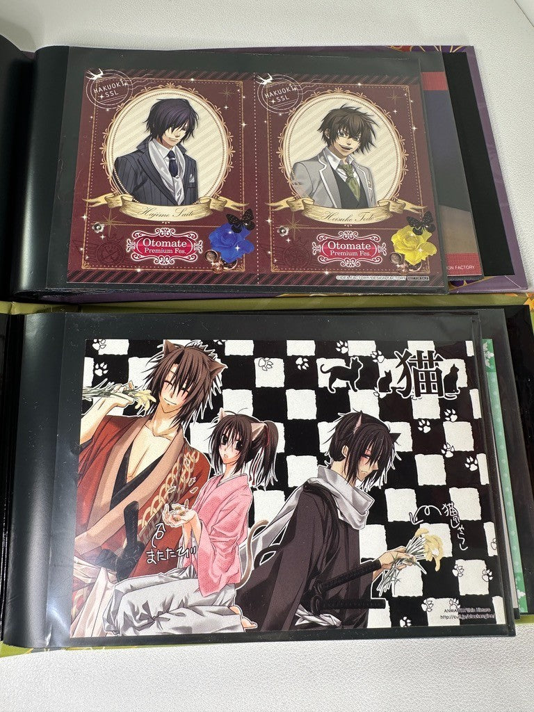Hakuoki Otomate Album Postcard Set SSL Chikage Hajime Souji Toshizo