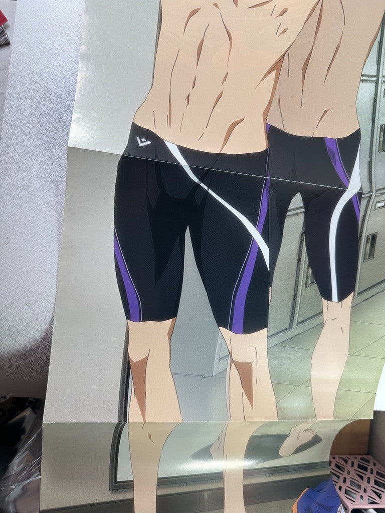 Double Sided Poster Free! Iwatobi Swim Club Baki