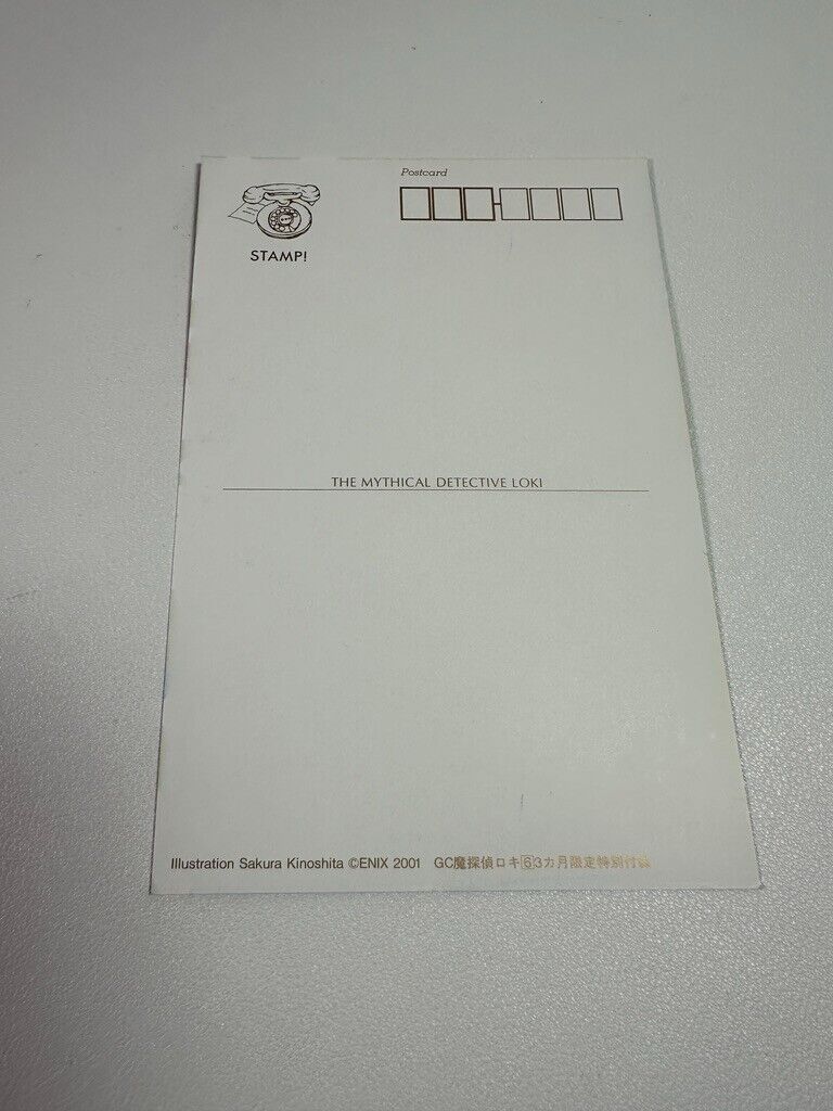 The Mythical Detective Loki Trinket Post Card