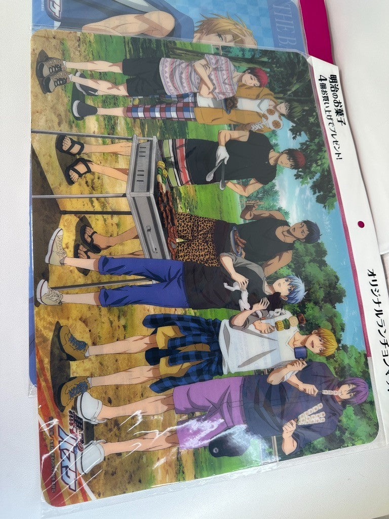 Kuroko No Basket Blue Basketball Boys Playmat Fan Set