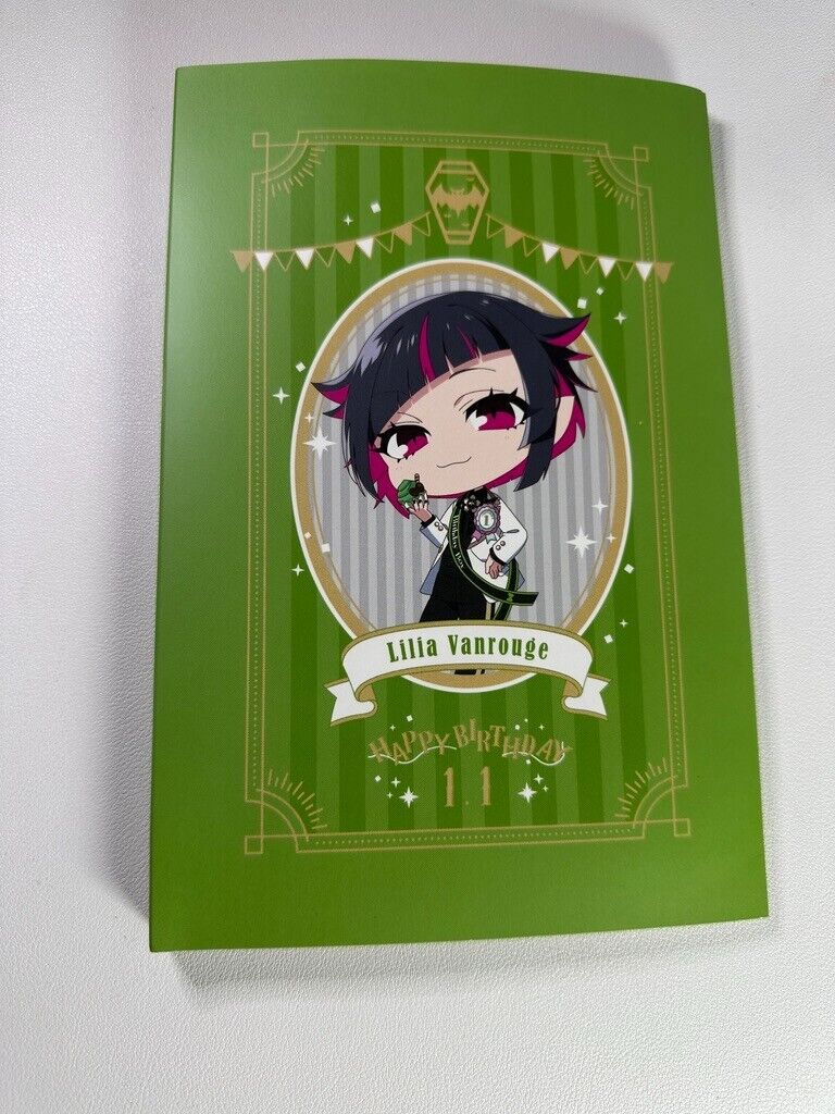 Twisted Wonderland Diasomnia Lilia Vanrouge Union Birthday Acrylic Set