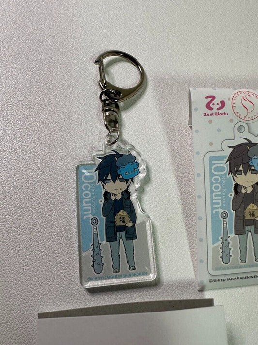 Ten Count Acrylic Key Chain Charm Kurose Riku 10 Count Yaoi Onizuka