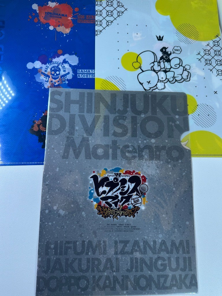 Hypnosis Mic Ramuda Aohitsugi Hufumi Jakurai Dice Matenro Clear File
