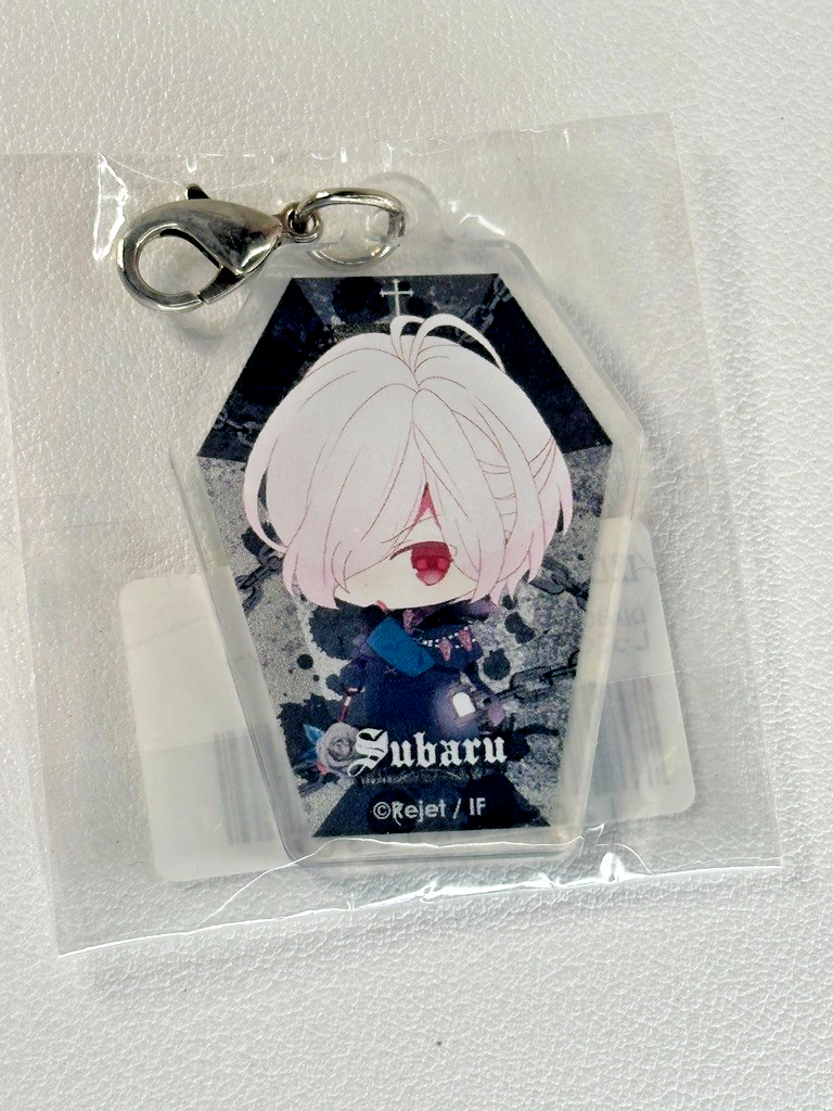 Diabolik Lovers Chibi Vampire Coffin Acrylic Charm Subaru Sakamaki