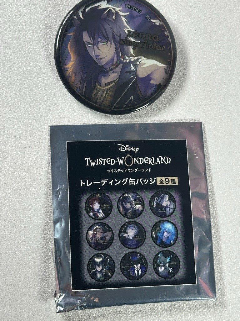 Twisted Wonderland Coffin Can Badge Savanaclaw Leona Kingscholar