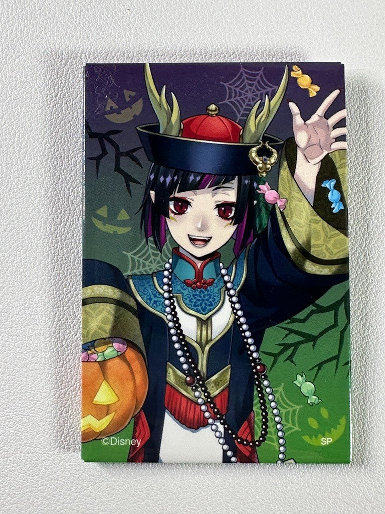 Twisted Wonderland Rectangle Scary Dress Can Badge Lilia Vanrouge