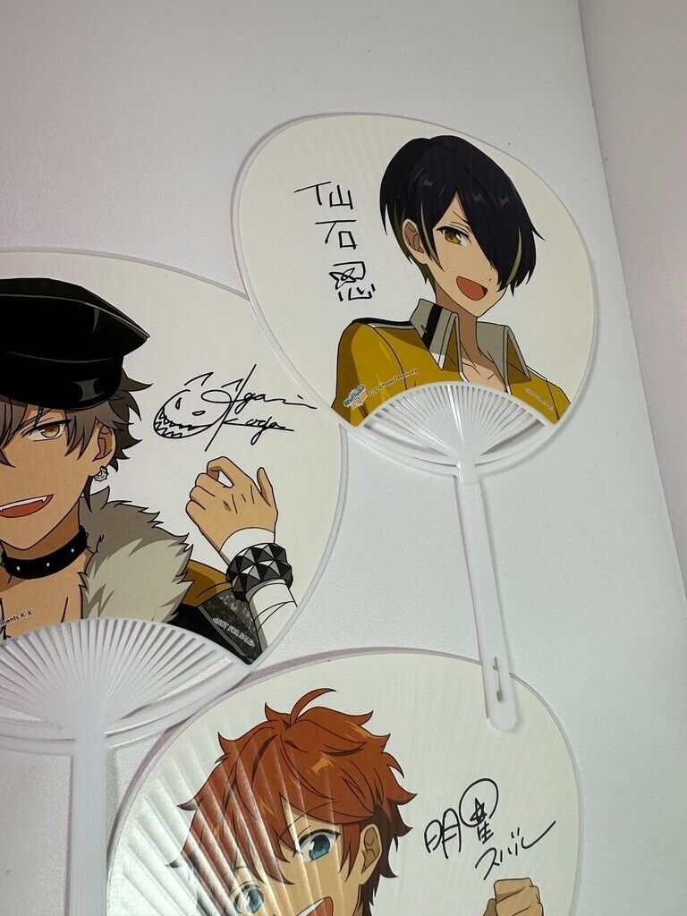 Ensemble Stars Fan Set of 3 Undead Ryuseitai Trick Star