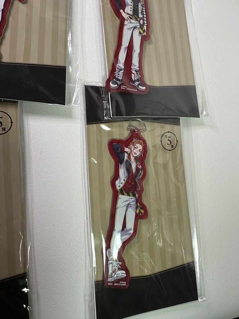 Twisted Wonderland Acryic Charm Vol. 5 Heartslabyul Dorm Riddle Ace Deuce Trey