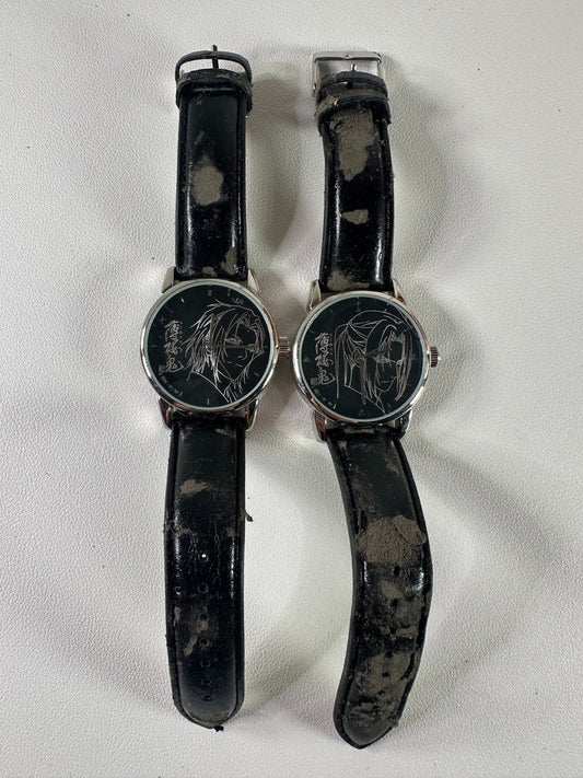 DAMAGED AS IS Hakuouki Wrist Watch Set Souji Okita
