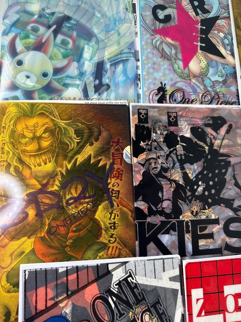 One Piece 2012 Visual Art File New World Set