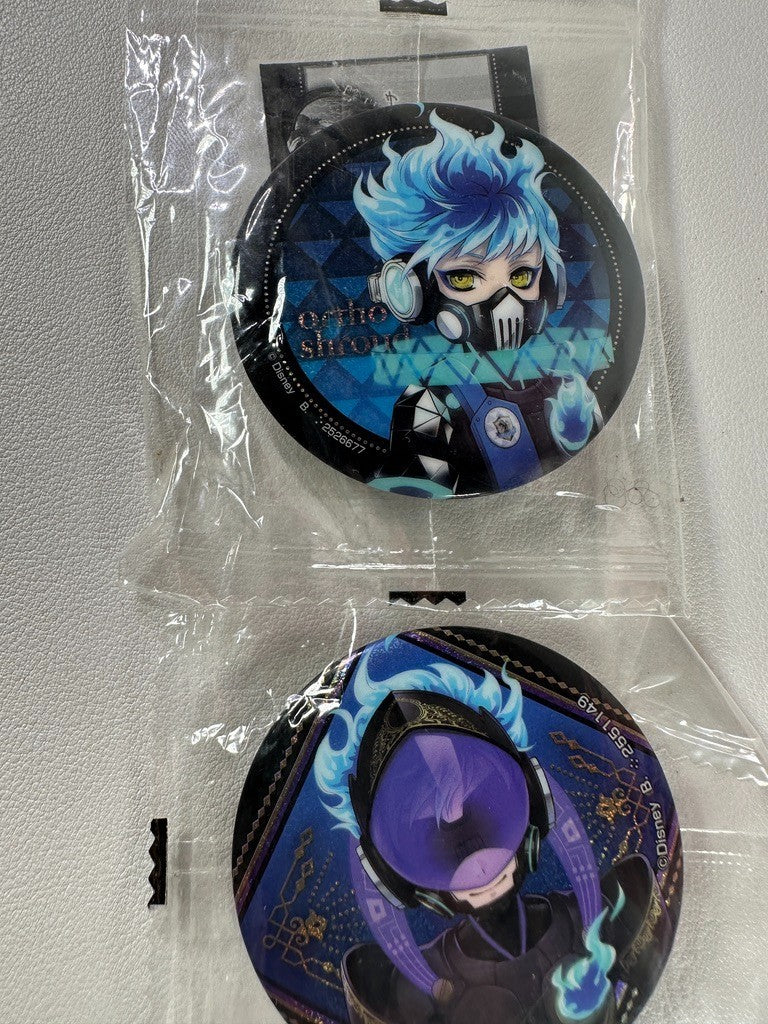 Twisted Wonderland Can Badge Set Ignihyde Ortho Shroud Dormitory