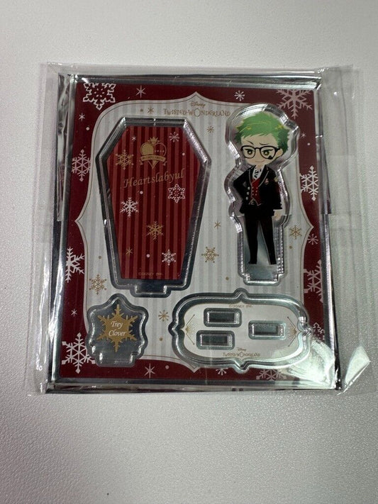Twisted Wonderland  Heartslabyul Trey Clover Christmas Acrylic Stand