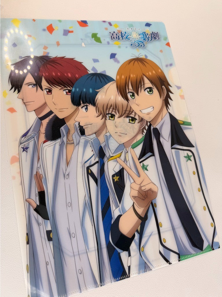 StarMyu High School Star Musical Clear File