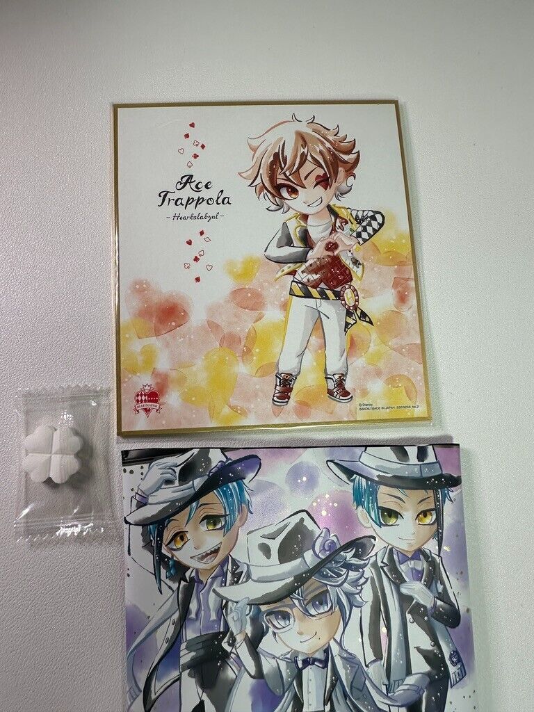 Twisted Wonderland Shikishi Board With Candy Heartslabyul Ace Trappola