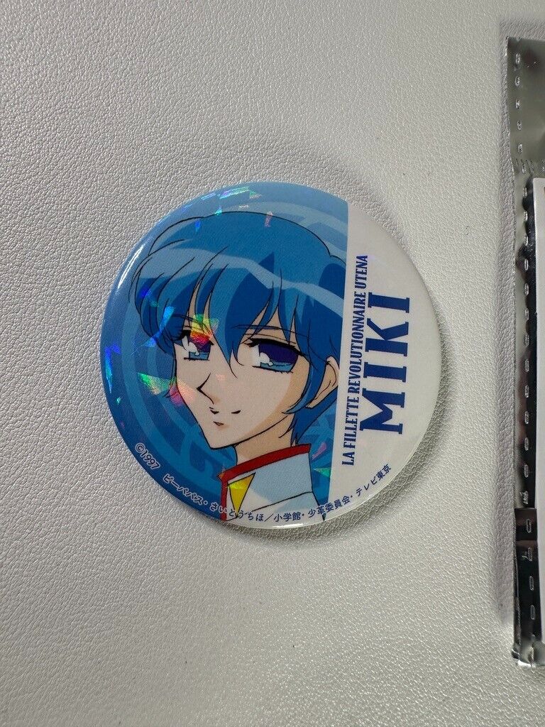 Revolutionary Girl Utena Glitter Can Badge Collection Kaoru Miki