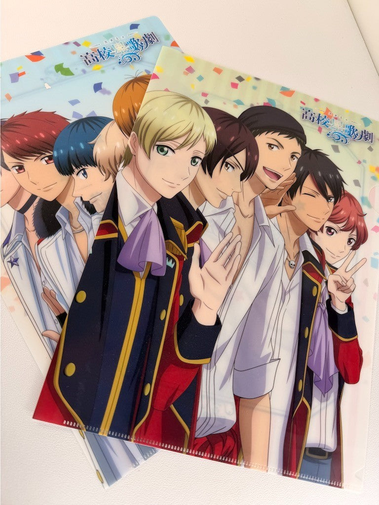 StarMyu High School Star Musical Clear File