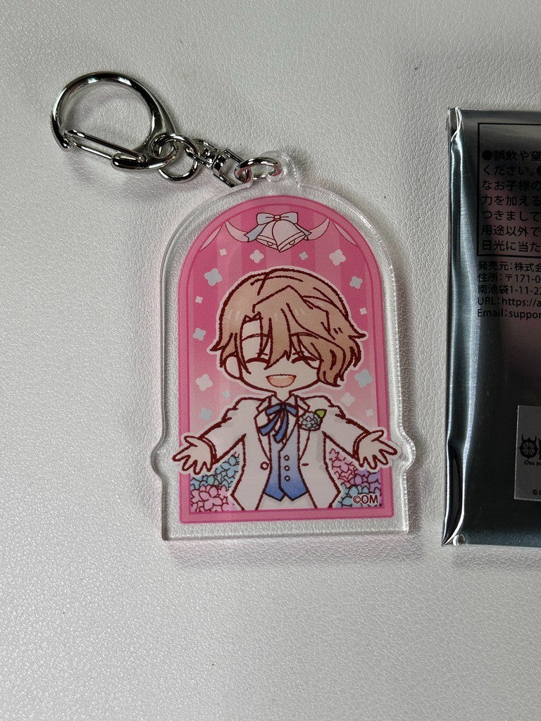 Obey Me! One  Master To Rule Them All Suit Acrylic Key Holder Asmodeus