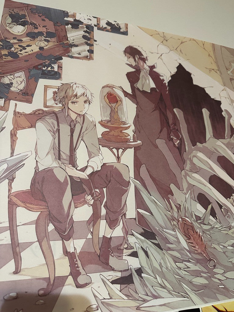 Bungo Stray Dogs Bonus Poster Chuya Nakahara Osamu Dazai Atsushi Nakajima