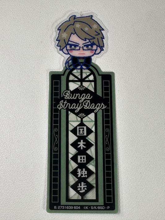 Bungo Stray Dogs Doppo Kunikida  Bookmark Card