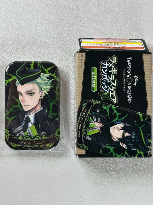 Twisted Wonderland Can Badge Diasomnia Sebek Zigvolt Rectangle