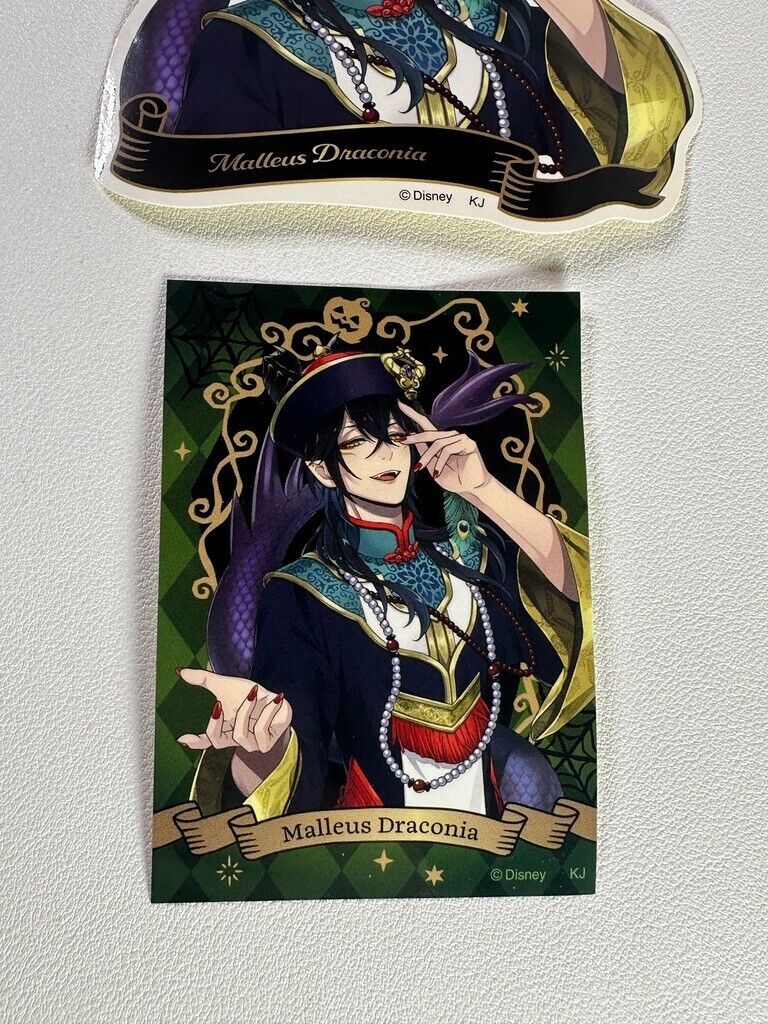 Twisted Wonderland Scary Dress Alt Ver Sticker Set Diasomnia Malleus Draconia