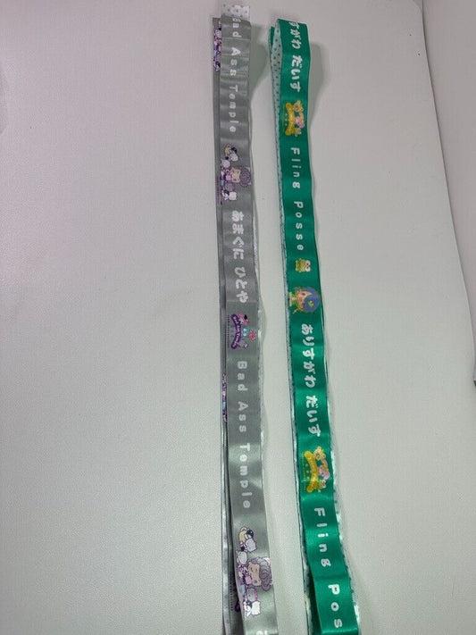 Hypnosis Mic Sanrio Fling Bad Temple Ribbon Set Dice Arisugawa Hitoya Amaguni