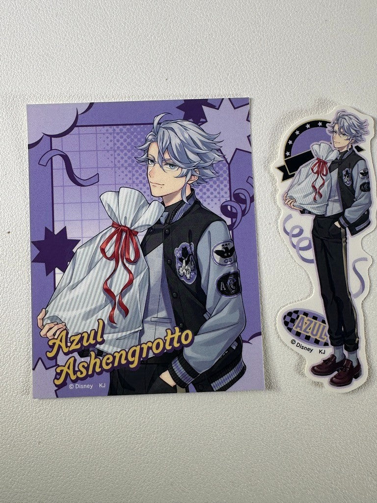 Twisted Wonderland Union Birthday Sticker Set Octavinelle Azul Ashengrotto