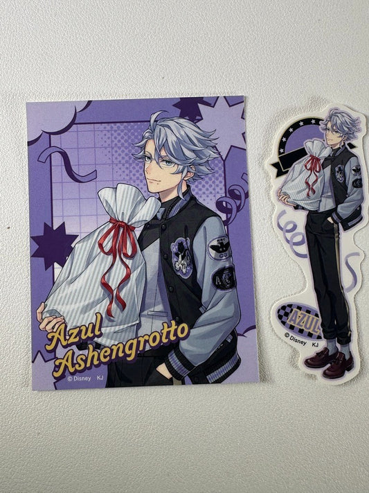 Twisted Wonderland Union Birthday Sticker Set Octavinelle Azul Ashengrotto