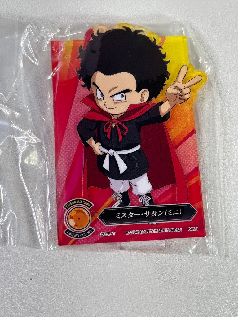 Dragon Ball GT ACLLECT Acrylic Stand VS Omnibus Prize J Mini Mr Satan