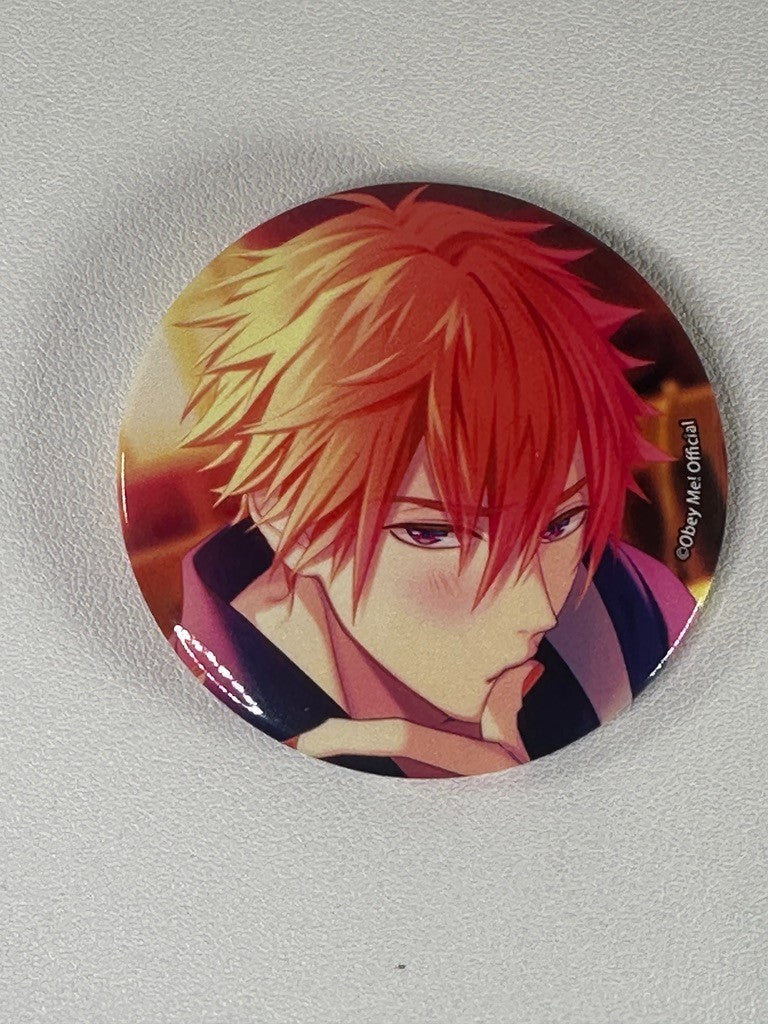 Obey Me! Night Bringer Illustration Can Badge Beelzebub