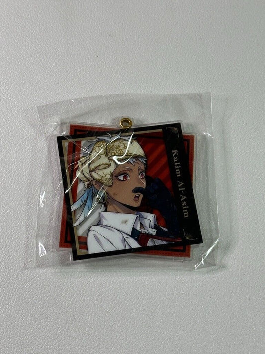 Twisted Wonderland Can Badge Scarabia Kalim AlAsim Experimental Acrylic Charm